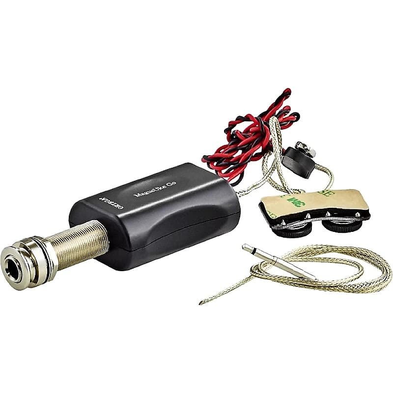 Sistemas de ukelele MagusUkeGO de Ortega Guitars Sistema de preamplificador de ukelele piezoeléctrico